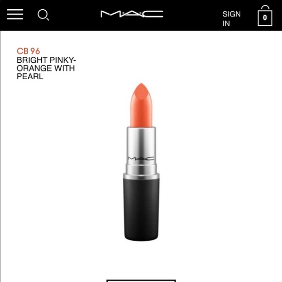 MAC Cosmetics Other - MAC FROST LIPSTICK never opened! CB 96 shade